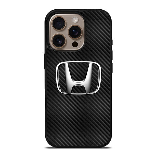 HONDA CARBON LOGO iPhone 16 Pro Case Cover