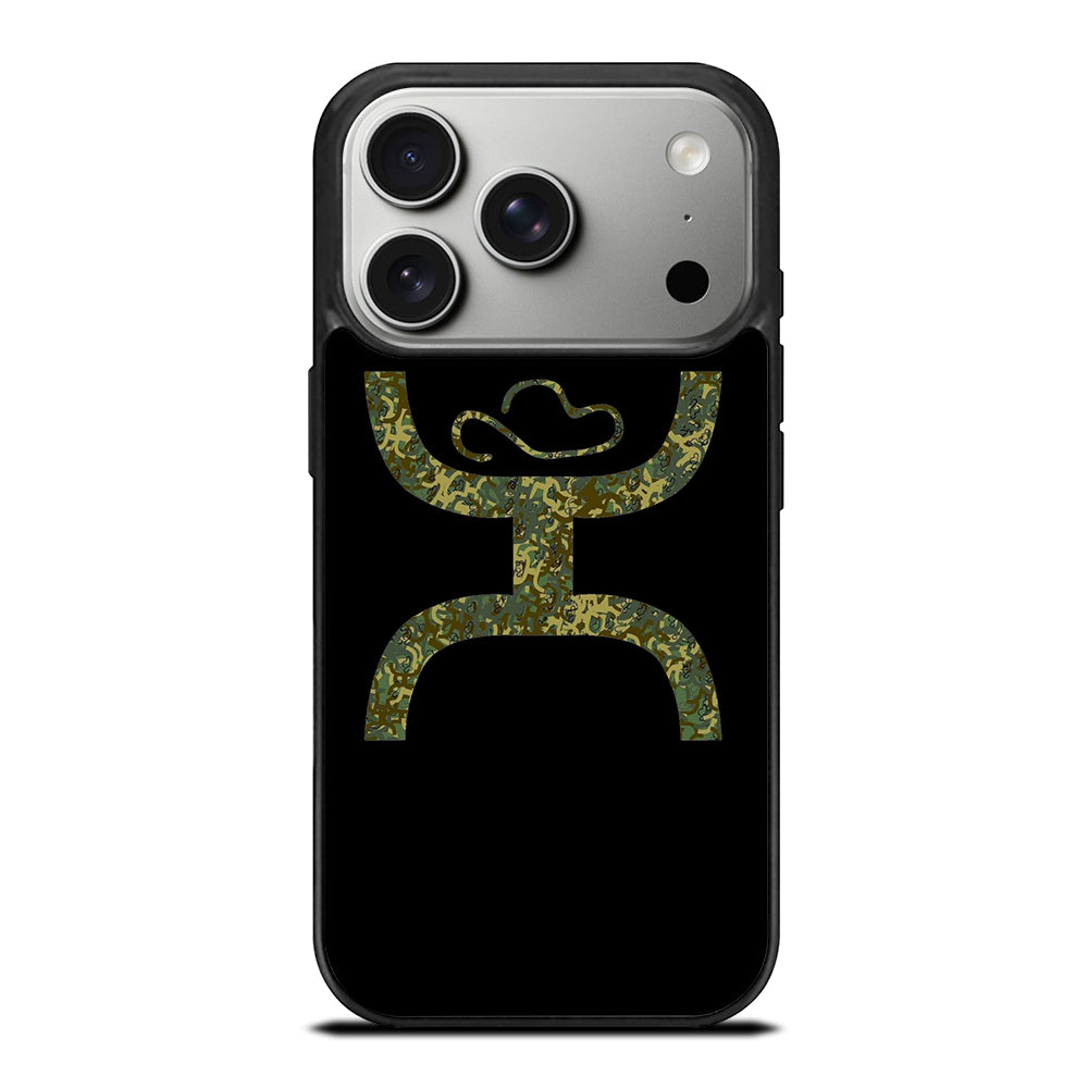 HOOEY LOGO CAMO iPhone 17 Pro Case Cover