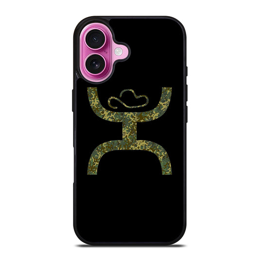HOOEY LOGO CAMO iPhone 16 Plus Case Cover