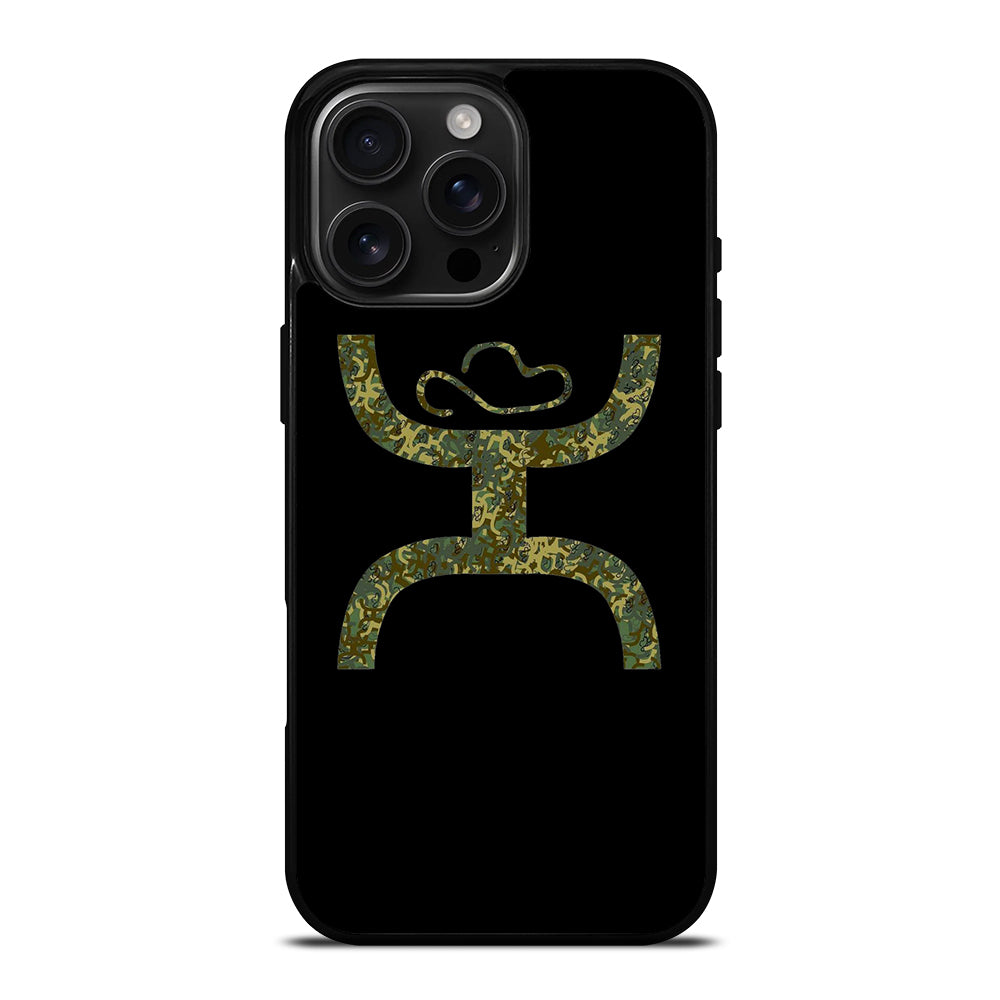 HOOEY LOGO CAMO iPhone 16 Pro Max Case Cover