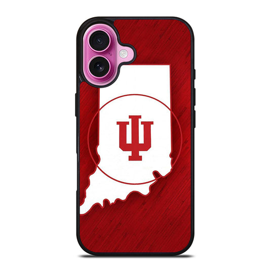 HOOSIER STATE OF MIND INDIANA SYMBOL 2 iPhone 16 Plus Case Cover