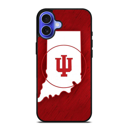 HOOSIER STATE OF MIND INDIANA SYMBOL 2 iPhone 16 Case Cover