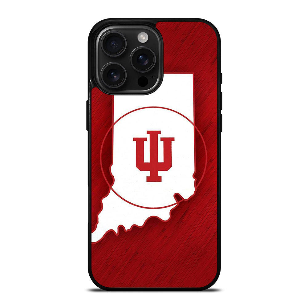 HOOSIER STATE OF MIND INDIANA SYMBOL 2 iPhone 16 Pro Max Case Cover