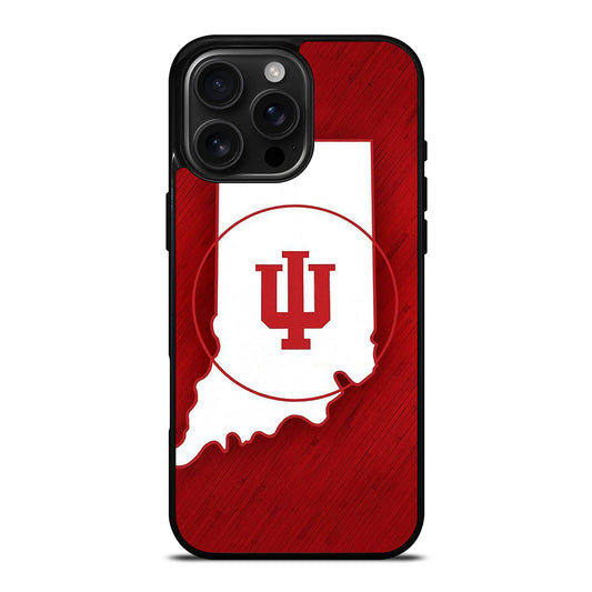 HOOSIER STATE OF MIND INDIANA SYMBOL 2 iPhone 16 Pro Max Case Cover