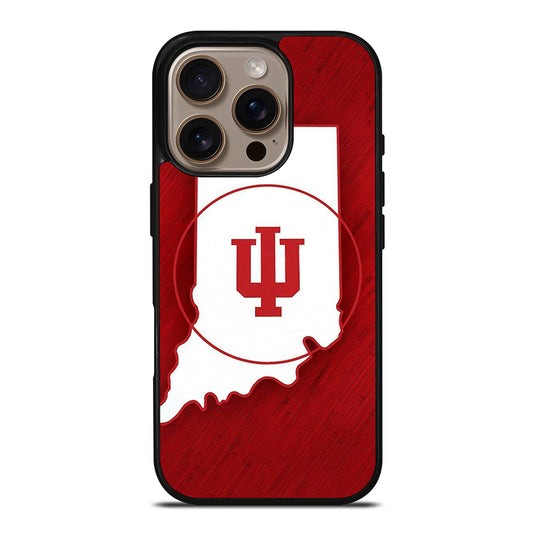 HOOSIER STATE OF MIND INDIANA SYMBOL 2 iPhone 16 Pro Case Cover