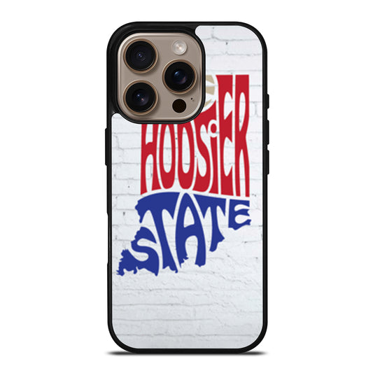 HOOSIER STATE OF MIND INDIANA SYMBOL iPhone 16 Pro Case Cover