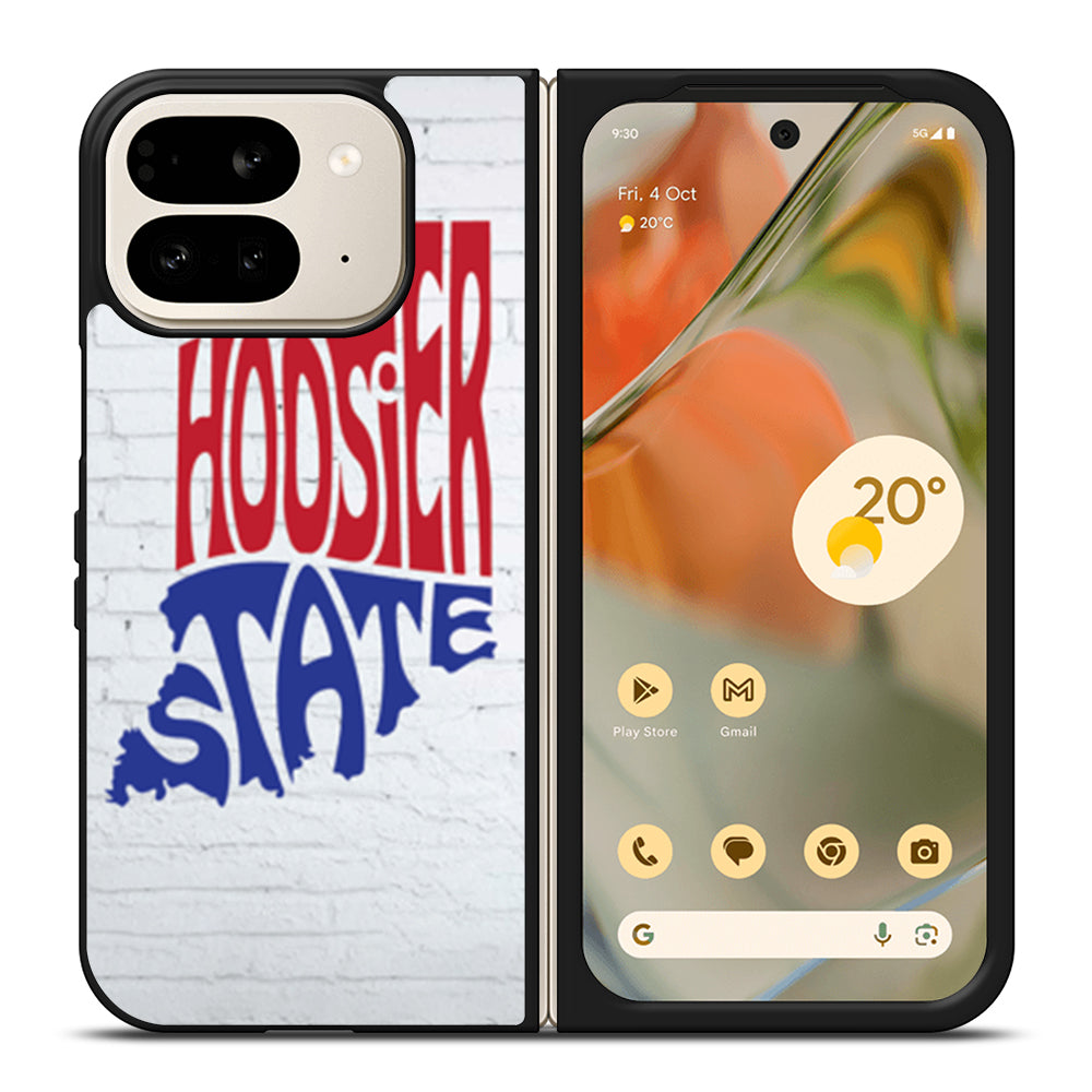HOOSIER STATE OF MIND INDIANA SYMBOL Google Pixel 9 Pro Fold Case Cover