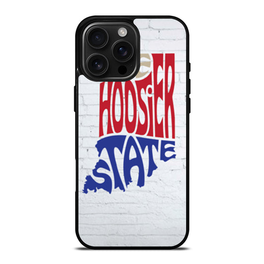 HOOSIER STATE OF MIND INDIANA SYMBOL iPhone 16 Pro Max Case Cover