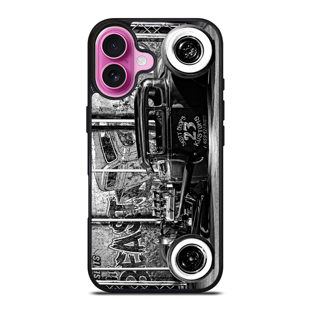 HOT ROD CAR 1 iPhone 16 Plus Case Cover