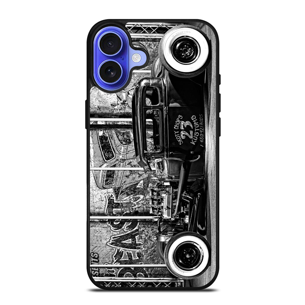 HOT ROD CAR 1 iPhone 16 Case Cover