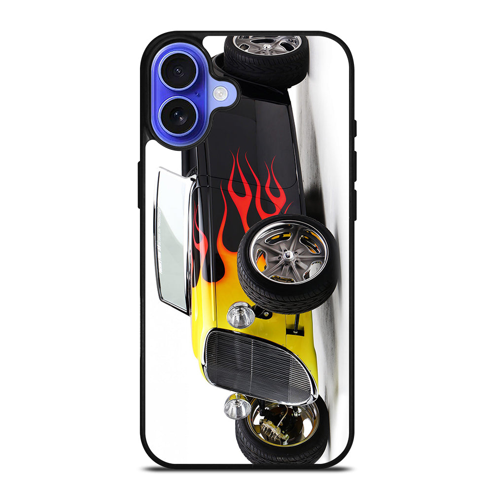 HOT ROD CAR 3 iPhone 16 Case Cover