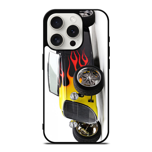 HOT ROD CAR 3 iPhone 15 Pro Case Cover