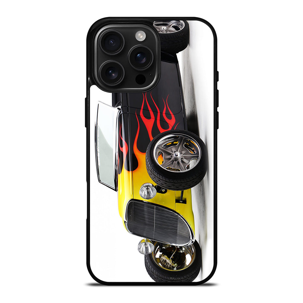 HOT ROD CAR 3 iPhone 16 Pro Max Case Cover