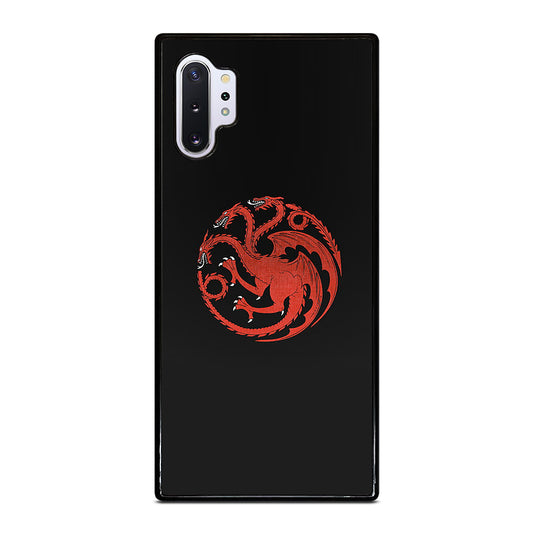 HOUSE OF THE DRAGON BLACK LOGO Samsung Galaxy Note 10 Plus Case Cover