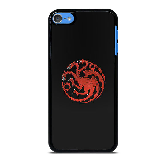 HOUSE OF THE DRAGON BLACK LOGO iPod Touch 7 Case Cover