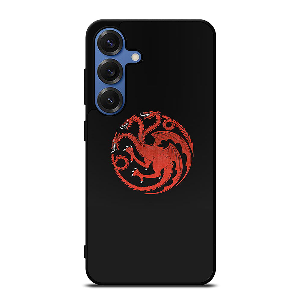 HOUSE OF THE DRAGON BLACK LOGO Samsung Galaxy S25 Case Cover