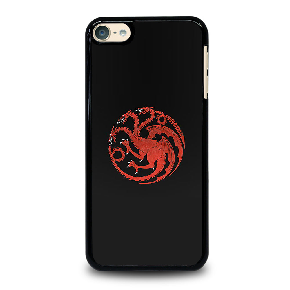 HOUSE OF THE DRAGON BLACK LOGO iPod Touch 6 Case Cover
