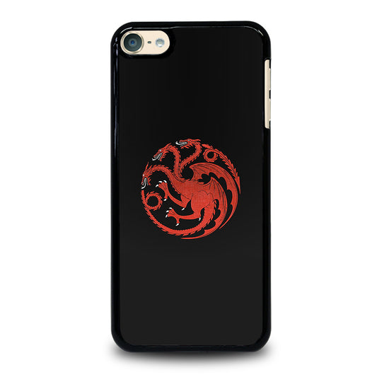 HOUSE OF THE DRAGON BLACK LOGO iPod Touch 6 Case Cover