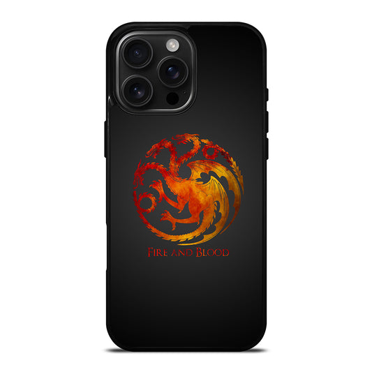 HOUSE OF THE DRAGON SYMBOL iPhone 16 Pro Max Case Cover