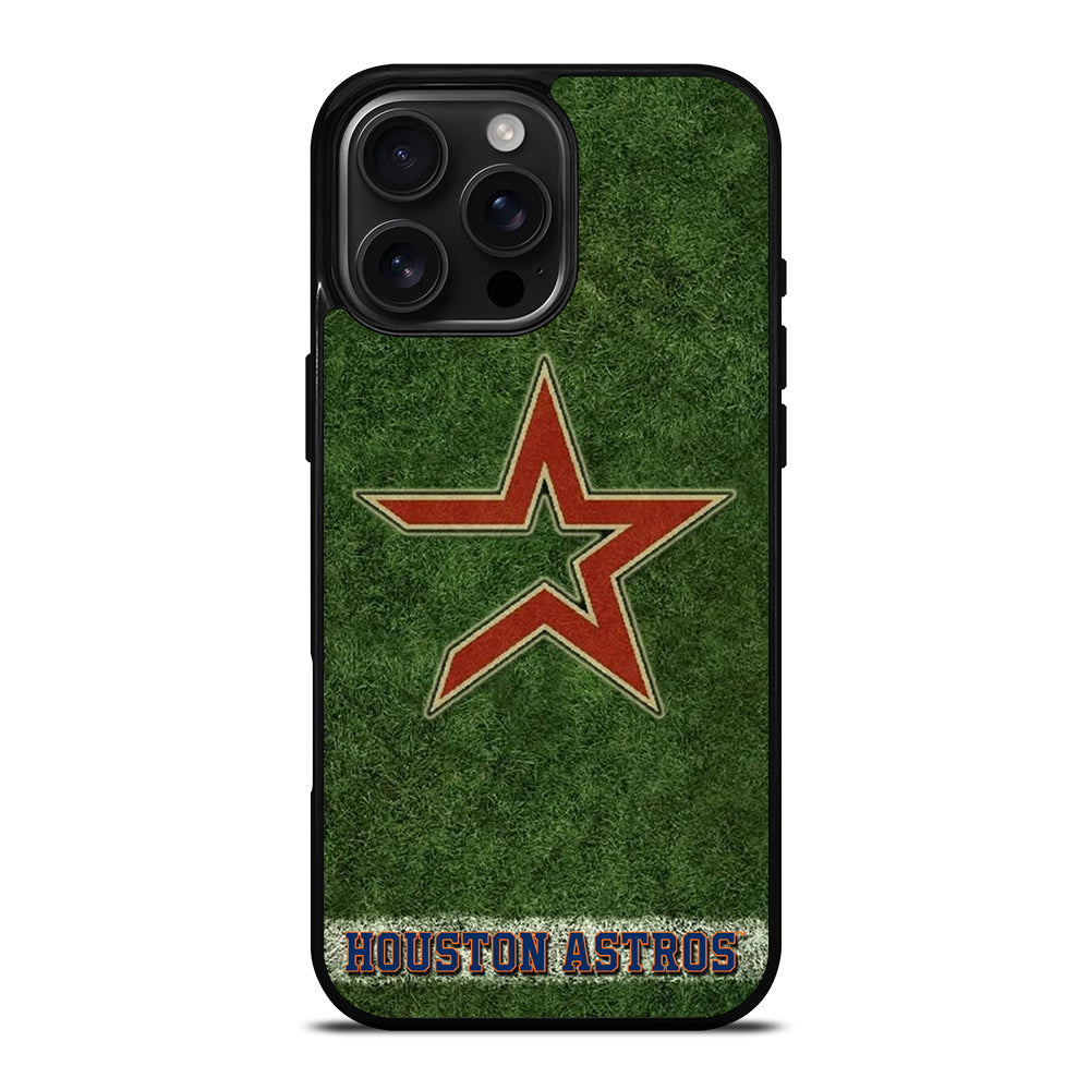 HOUSTON ASTROS MLB ICON iPhone 16 Pro Max Case Cover