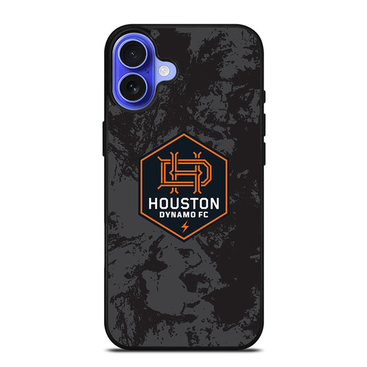 HOUSTON DYNAMO FC CAMO LOGO iPhone 16 Case Cover
