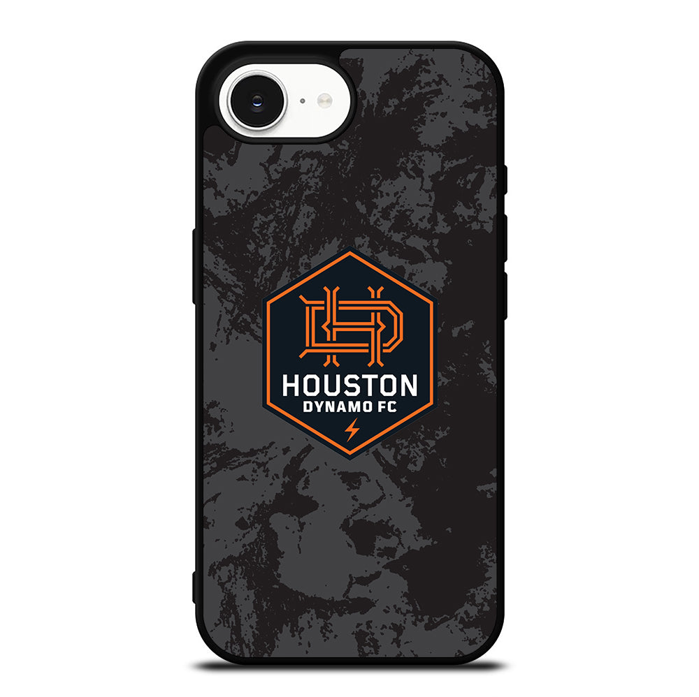 HOUSTON DYNAMO FC CAMO LOGO iPhone 16e Case Cover
