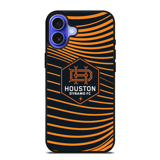 HOUSTON DYNAMO FC LOGO iPhone 16 Case Cover