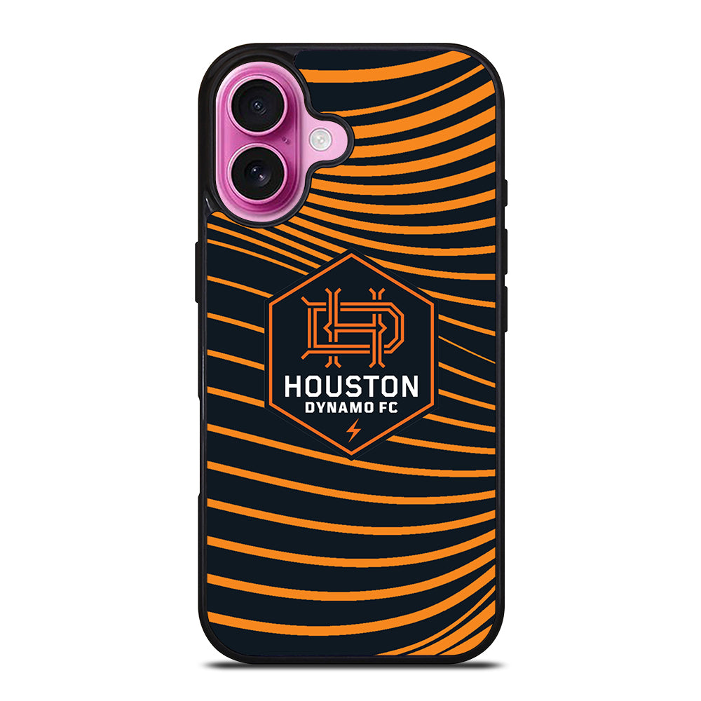 HOUSTON DYNAMO FC LOGO iPhone 16 Plus Case Cover