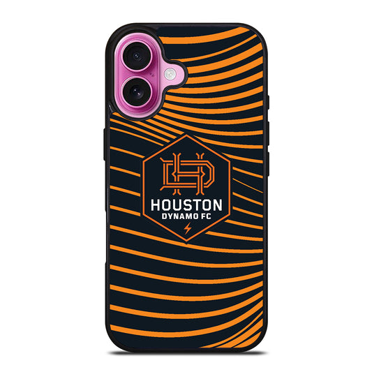 HOUSTON DYNAMO FC LOGO iPhone 16 Plus Case Cover