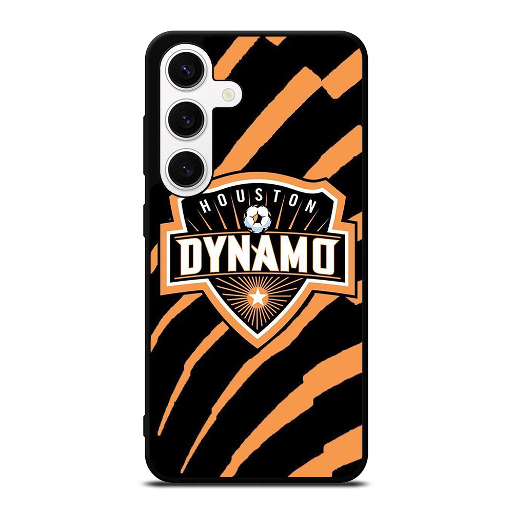 HOUSTON DYNAMO FC SOCCER MLS LOGO 1 Samsung Galaxy S24 Case Cover