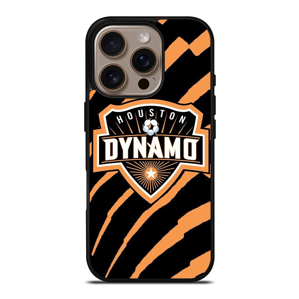HOUSTON DYNAMO FC SOCCER MLS LOGO 1 iPhone 16 Pro Case Cover