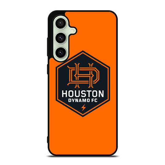 HOUSTON DYNAMO FC SOCCER MLS LOGO 2 Samsung Galaxy S24 FE Case Cover