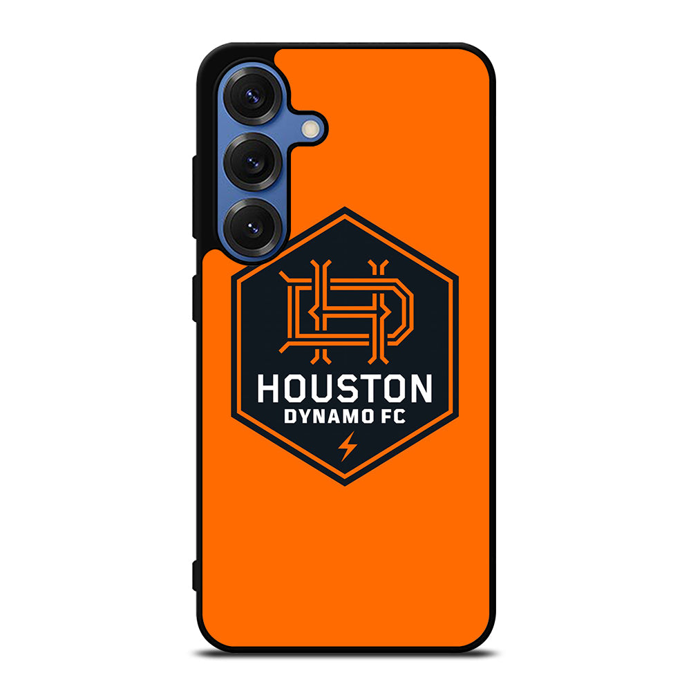 HOUSTON DYNAMO FC SOCCER MLS LOGO 2 Samsung Galaxy S25 Case Cover
