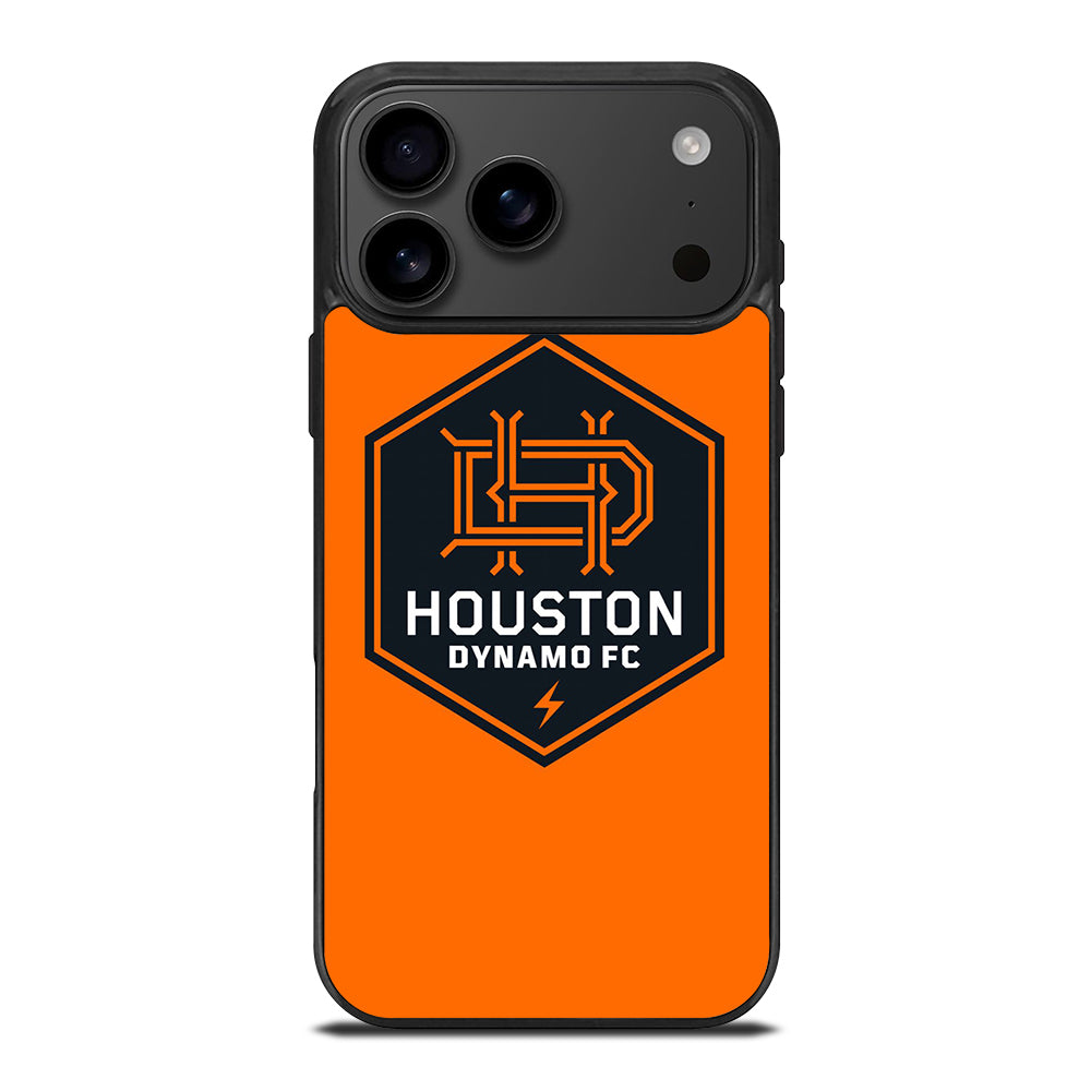 HOUSTON DYNAMO FC SOCCER MLS LOGO 2 iPhone 17 Pro Max Case Cover