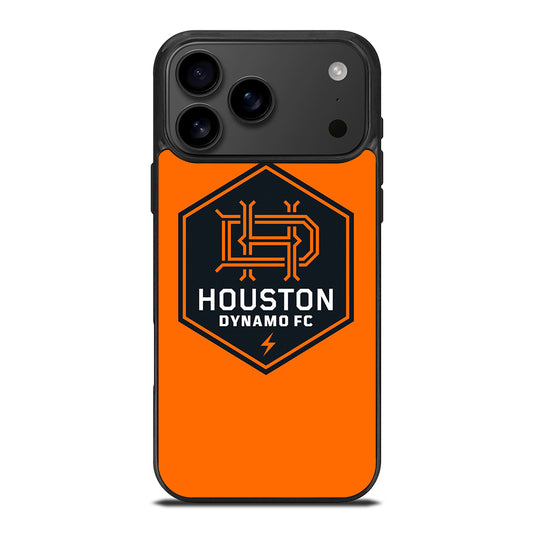 HOUSTON DYNAMO FC SOCCER MLS LOGO 2 iPhone 17 Pro Max Case Cover