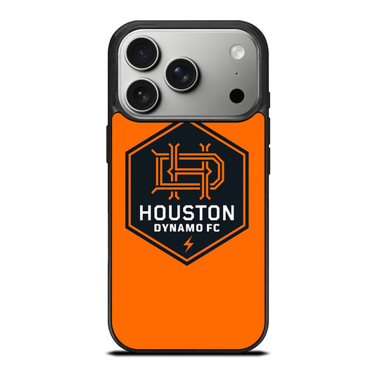HOUSTON DYNAMO FC SOCCER MLS LOGO 2 iPhone 17 Pro Case Cover