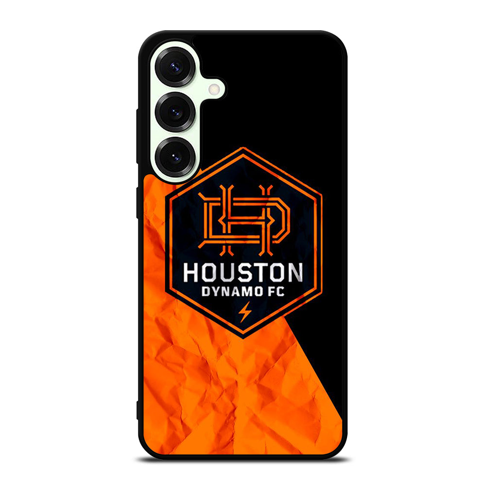 HOUSTON DYNAMO FC SOCCER MLS LOGO 3 Samsung Galaxy S26 Plus Case Cover