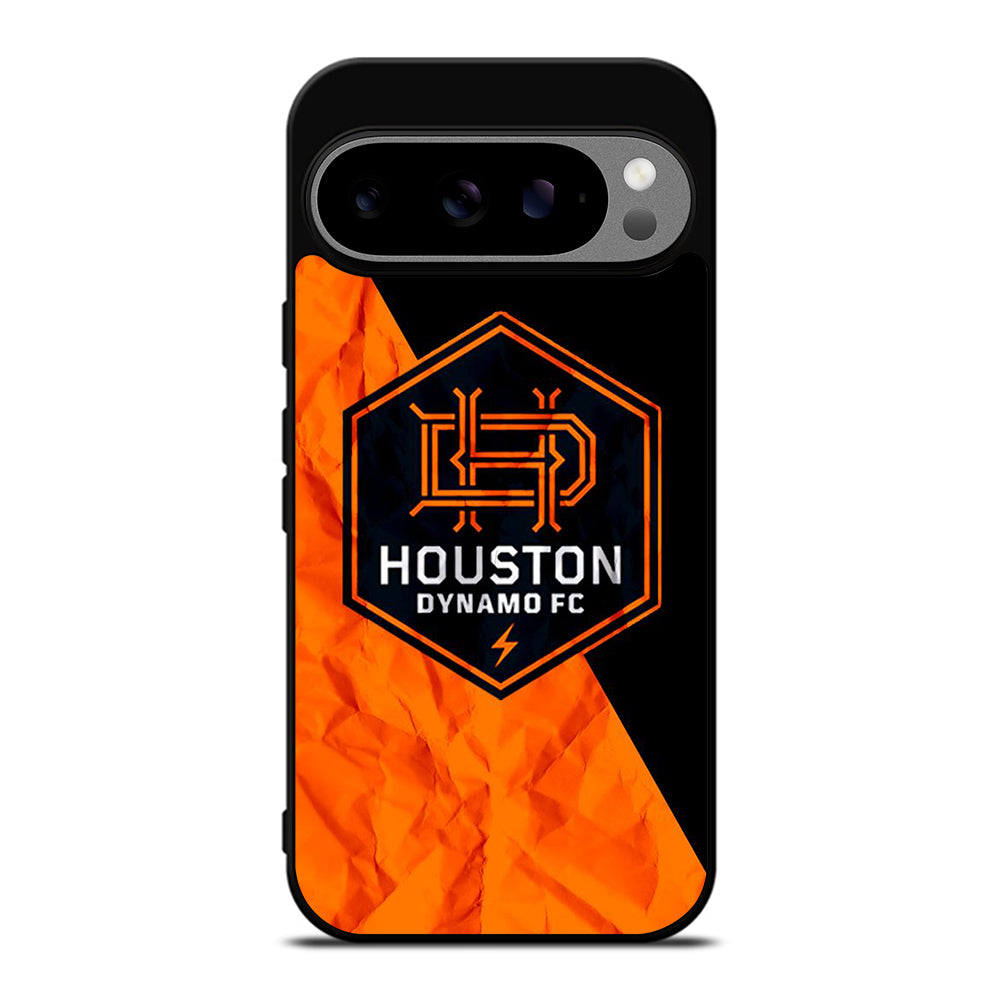 HOUSTON DYNAMO FC SOCCER MLS LOGO 3 Google Pixel 9 Pro XL Case Cover