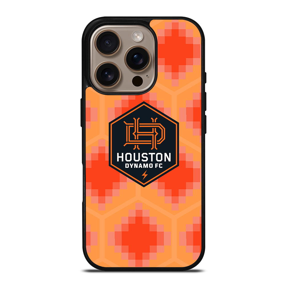 HOUSTON DYNAMO SOCCER TEAM iPhone 16 Pro Case Cover