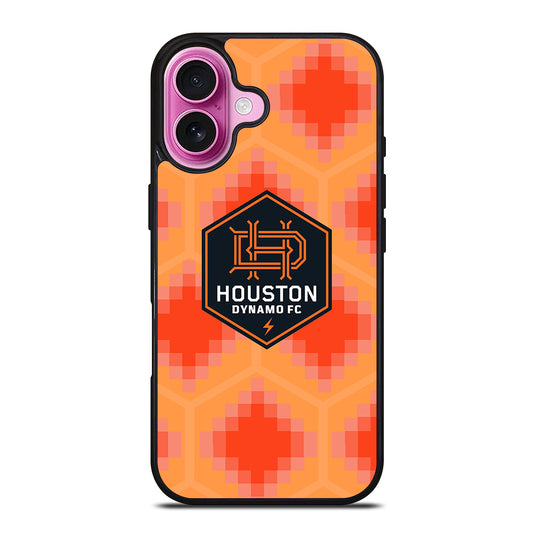 HOUSTON DYNAMO SOCCER TEAM iPhone 16 Plus Case Cover