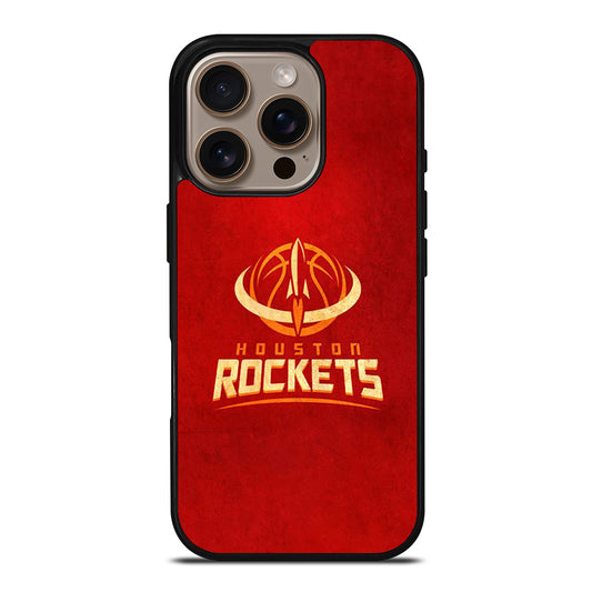 HOUSTON ROCKETS NBA ICON iPhone 16 Pro Case Cover