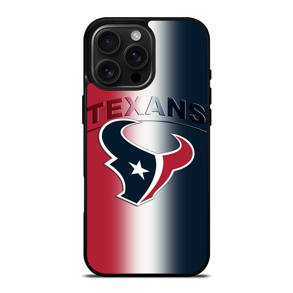 HOUSTON TEXANS FOOTBALL LOGO iPhone 16 Pro Max Case Cover