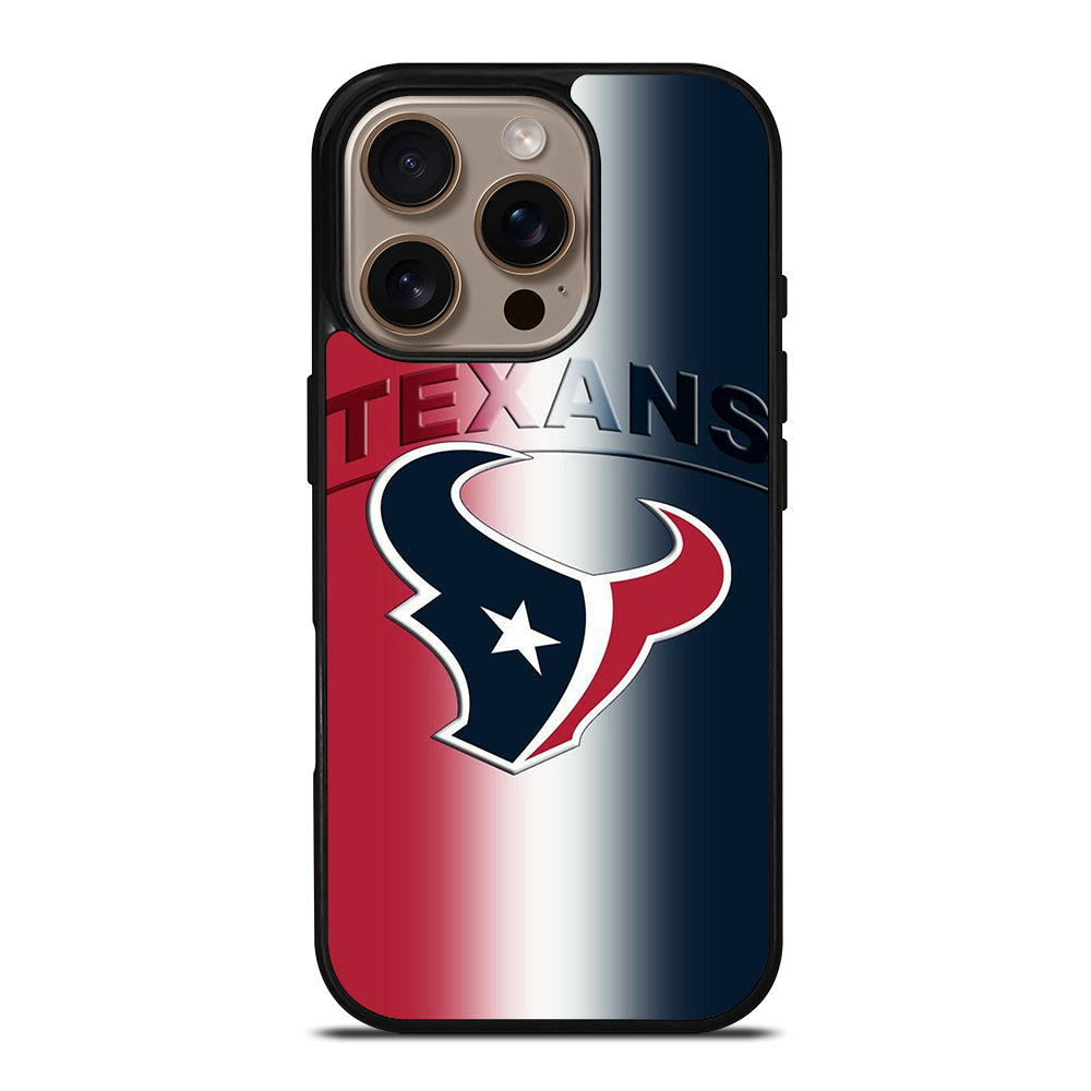 HOUSTON TEXANS FOOTBALL LOGO iPhone 16 Pro Case Cover