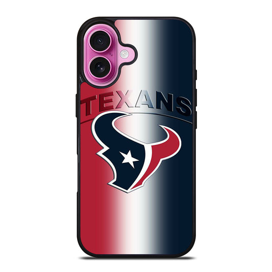 HOUSTON TEXANS FOOTBALL LOGO iPhone 16 Plus Case Cover
