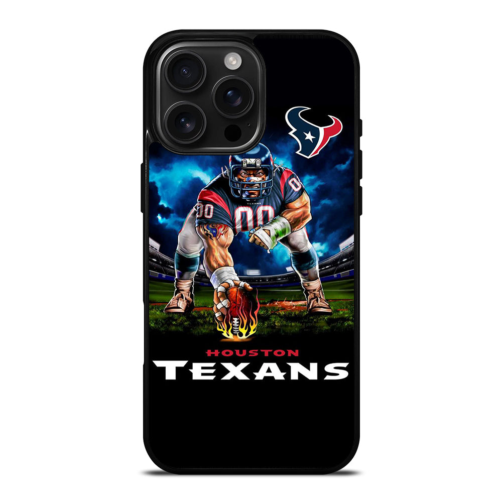 HOUSTON TEXANS NFL iPhone 16 Pro Max Case Cover