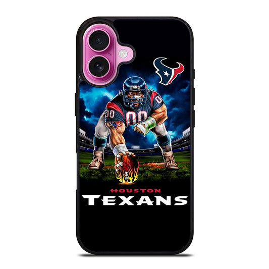 HOUSTON TEXANS NFL iPhone 16 Plus Case Cover