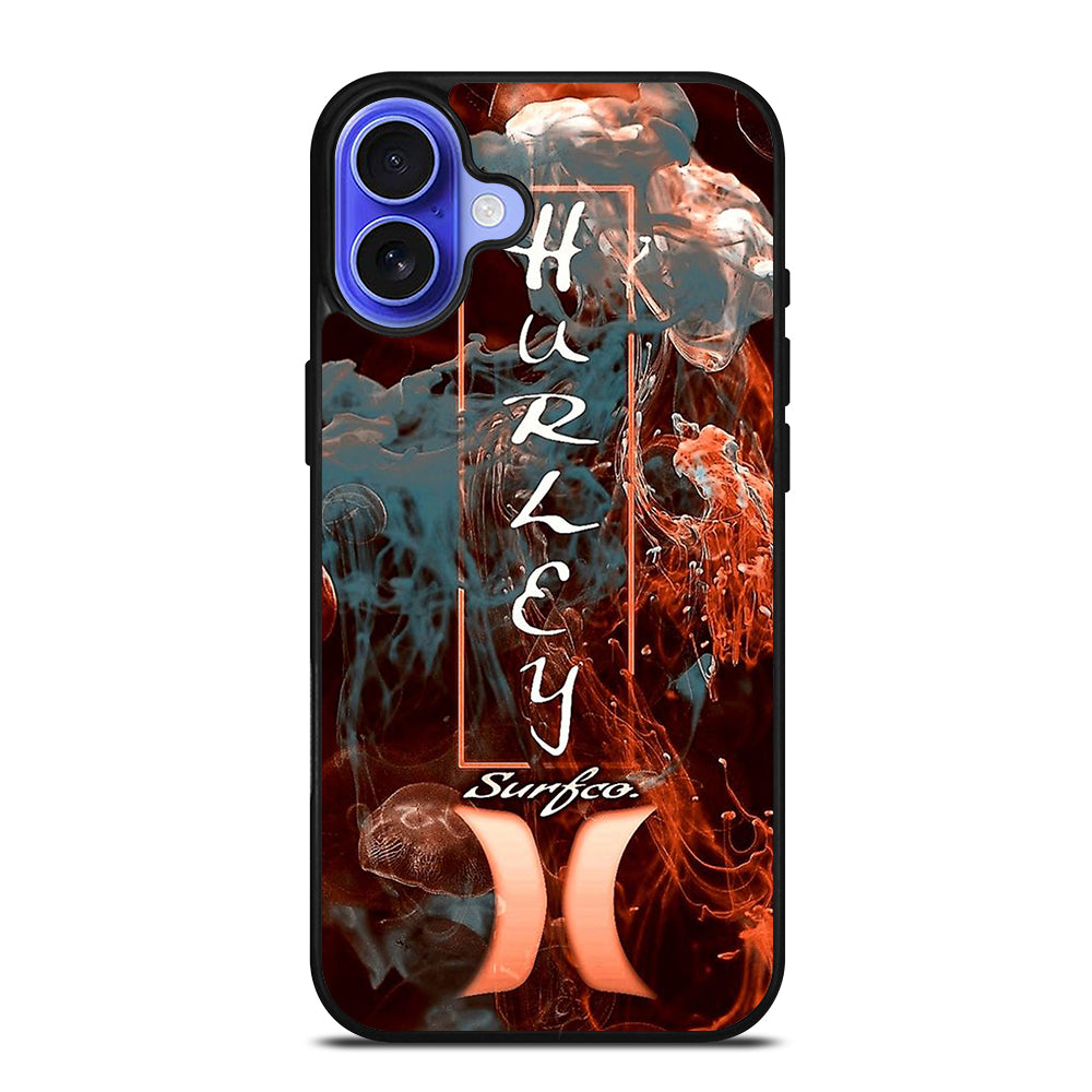 HURLEY LOGO ICON 2 iPhone 16 Case Cover