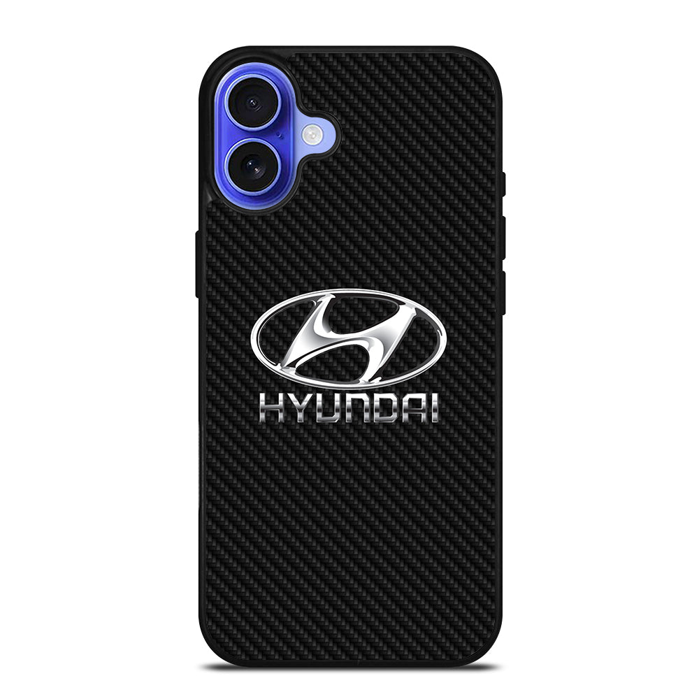 HYUNDAI CARBON SYMBOL iPhone 16 Case Cover