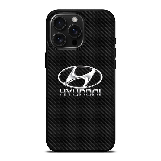 HYUNDAI CARBON SYMBOL iPhone 16 Pro Max Case Cover