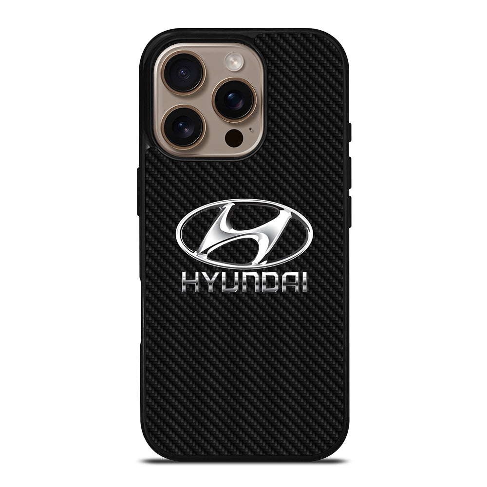 HYUNDAI CARBON SYMBOL iPhone 16 Pro Case Cover